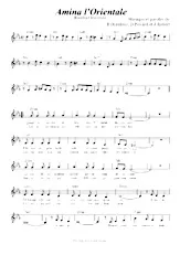 descargar la partitura para acordeón Amina l'Orientale (Rumba) en formato PDF