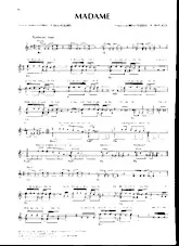 descargar la partitura para acordeón Madame (Disco Rock) en formato PDF