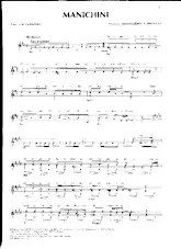 descargar la partitura para acordeón Manichini (Schlager) en formato PDF