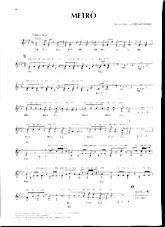 download the accordion score Metrò (Disco Rock) in PDF format