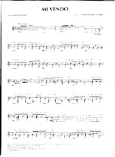 download the accordion score Mi vendo (Disco) in PDF format