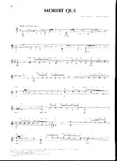 download the accordion score Morire qui (Disco Rock) in PDF format