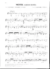 descargar la partitura para acordeón Motel (Grand Hotel) (Slow) en formato PDF