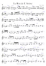 scarica la spartito per fisarmonica Le roi de l'arène (Paso Doble) (Relevé) in formato PDF