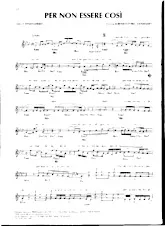 download the accordion score Per non essere così (Slow) in PDF format