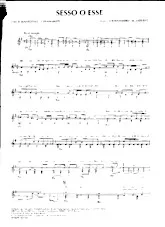 download the accordion score Sesso o esse (Disco Rock) in PDF format