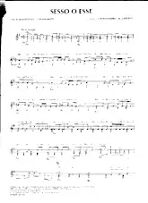 descargar la partitura para acordeón Sesso o esse (Disco Rock) en formato PDF