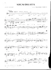 descargar la partitura para acordeón Sogni di latta (Boléro) en formato PDF