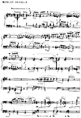 download the accordion score Menuet Antique (Piano) in PDF format