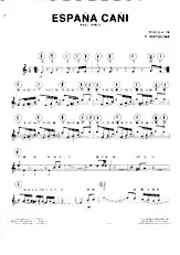 descargar la partitura para acordeón España Cañi (Paso Doble) en formato PDF