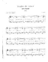 scarica la spartito per fisarmonica Sonho de Amor (Rêve d'amour) (Arrangement pour accordéon de Mario Mascarenhas) (Fox) in formato PDF