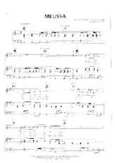 scarica la spartito per fisarmonica Melissa (Interprètes : The Allman Brothers Band) in formato PDF