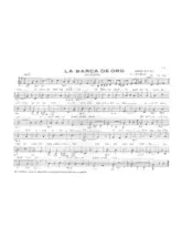 télécharger la partition d'accordéon La barca de oro (Arrangement : Luis Mars) (Valse Mexicaine) au format PDF