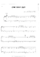 scarica la spartito per fisarmonica One way out (Interprètes : The Allman Brothers Band) in formato PDF