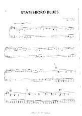 scarica la spartito per fisarmonica Statesboro blues (Interprètes : The Allman Brothers Band) (Shuffle) in formato PDF