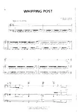 télécharger la partition d'accordéon Whipping post (Interprètes : The Allman Brothers Band) au format PDF