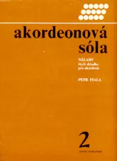 télécharger la partition d'accordéon Akordeonova Sola (Accordéon Solo) (Edition Supraphon 2) (4 Titres) au format PDF