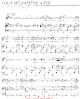 descargar la partitura para acordeón Tout me ramène à toi (Slow Rock) en formato PDF