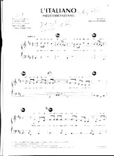 descargar la partitura para acordeón L'Italiano (Méditerranéenne) (Pop) en formato PDF