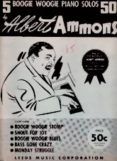 télécharger la partition d'accordéon 5 Boogie Woogie Piano Solos by Albert Ammons au format PDF