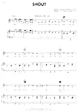 télécharger la partition d'accordéon Shout (Chant : Billy Joel) au format PDF