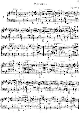 descargar la partitura para acordeón Mazurkas (13 Titres) (Piano) en formato PDF