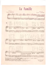 descargar la partitura para acordeón La famille (Chant : Sheila) en formato PDF