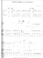 descargar la partitura para acordeón Sometimes a fantasy (Fast Rock) en formato PDF