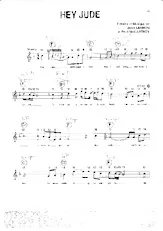 télécharger la partition d'accordéon Hey Jude (Chant : The Beatles) (Slow) au format PDF
