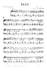 download the accordion score Dédé (Java) in PDF format