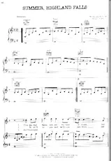 télécharger la partition d'accordéon Summer Highland Falls au format PDF