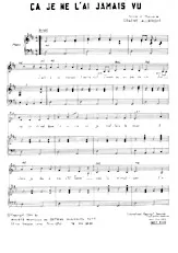 download the accordion score Ça je n' l'ai jamais vu in PDF format