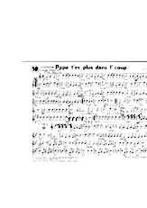 télécharger la partition d'accordéon Papa t'es plus dans l' coup (Chant : Sheila) (Marche) au format PDF