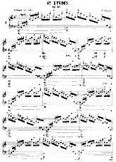 scarica la spartito per fisarmonica Études (12 Titres) Op 10 in formato PDF