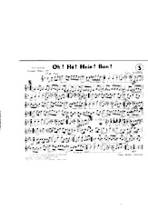 download the accordion score Oh Hé Hein Bon (Fox) in PDF format