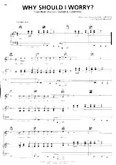 scarica la spartito per fisarmonica Why should I worry (Du Film : Oliver & Company) (Interprète : Billy Joel) (Medium Rock) in formato PDF