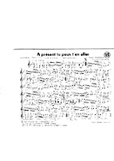 download the accordion score A présent tu peux t'en aller (Chant : Les Fingers / Les Surfs / Richard Anthony) (Twist) in PDF format