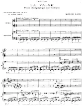 download the accordion score La Valse (Poème chorégraphique pour Orchestre) (Transcription pour Piano à 4 mains par Lucien Garbant) in PDF format