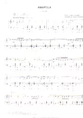 download the accordion score Amapola (Arrangement pour accordéon de Angela Winterstein) (Rumba) in PDF format