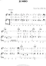télécharger la partition d'accordéon Jumbo (Interprètes : The Bee Gees) au format PDF