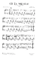 scarica la spartito per fisarmonica Co Za Wesele (Ah Quel mariage) (Polka) in formato PDF