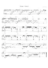 télécharger la partition d'accordéon Strani Amori  (Piano) au format PDF