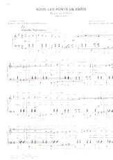 scarica la spartito per fisarmonica Sous les ponts de Paris (Es gibt nur ein Paris) (Arrangement pour accordéon de Angela Winterstein) (Chant : Georgel / Lucienne Delyle / Mireille Ponsard / Marjal) (Valse Musette) in formato PDF