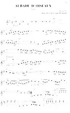 descargar la partitura para acordeón Aubade d'oiseaux (Valse) en formato PDF