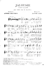 download the accordion score Jalousie in PDF format