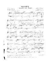 descargar la partitura para acordeón Misty (Moins que rien) en formato PDF