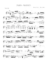 descargar la partitura para acordeón Paris Madrid (Paso Doble) en formato PDF