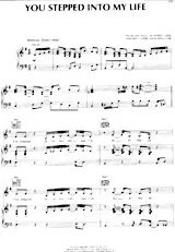 télécharger la partition d'accordéon You stepped into my life (Interprètes : The Bee Gees) (Disco Rock) au format PDF