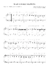 scarica la spartito per fisarmonica Watch What Happens (From The  Umbrellas Of Cherbourg) (Chant : Frank Sinatra) in formato PDF