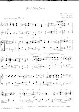 descargar la partitura para acordeón Ain't she sweet (Arrangement : Susi Weiss) (Charleston) en formato PDF